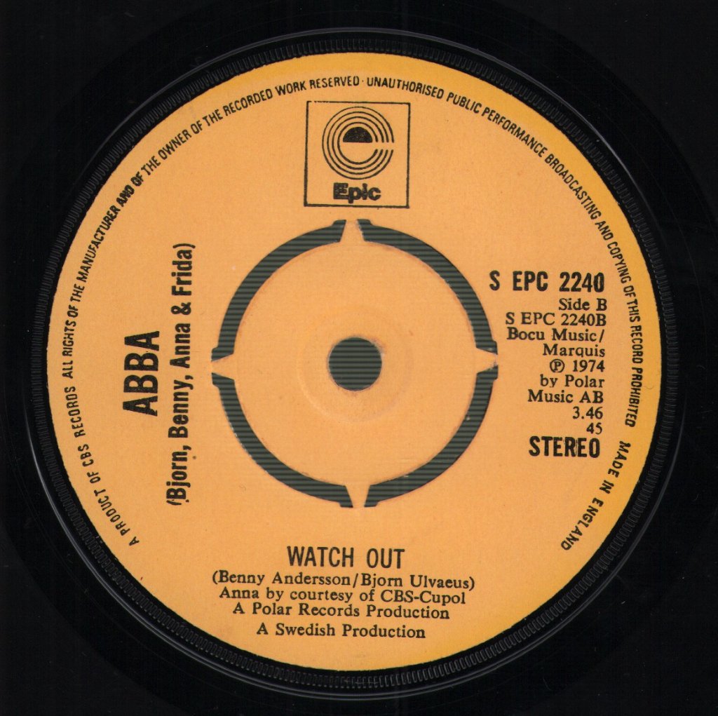 ABBA - Waterloo - 7 Inch