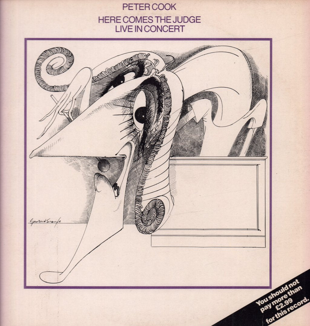 Peter Cook - Here Comes The Judge (Live) - Lp
