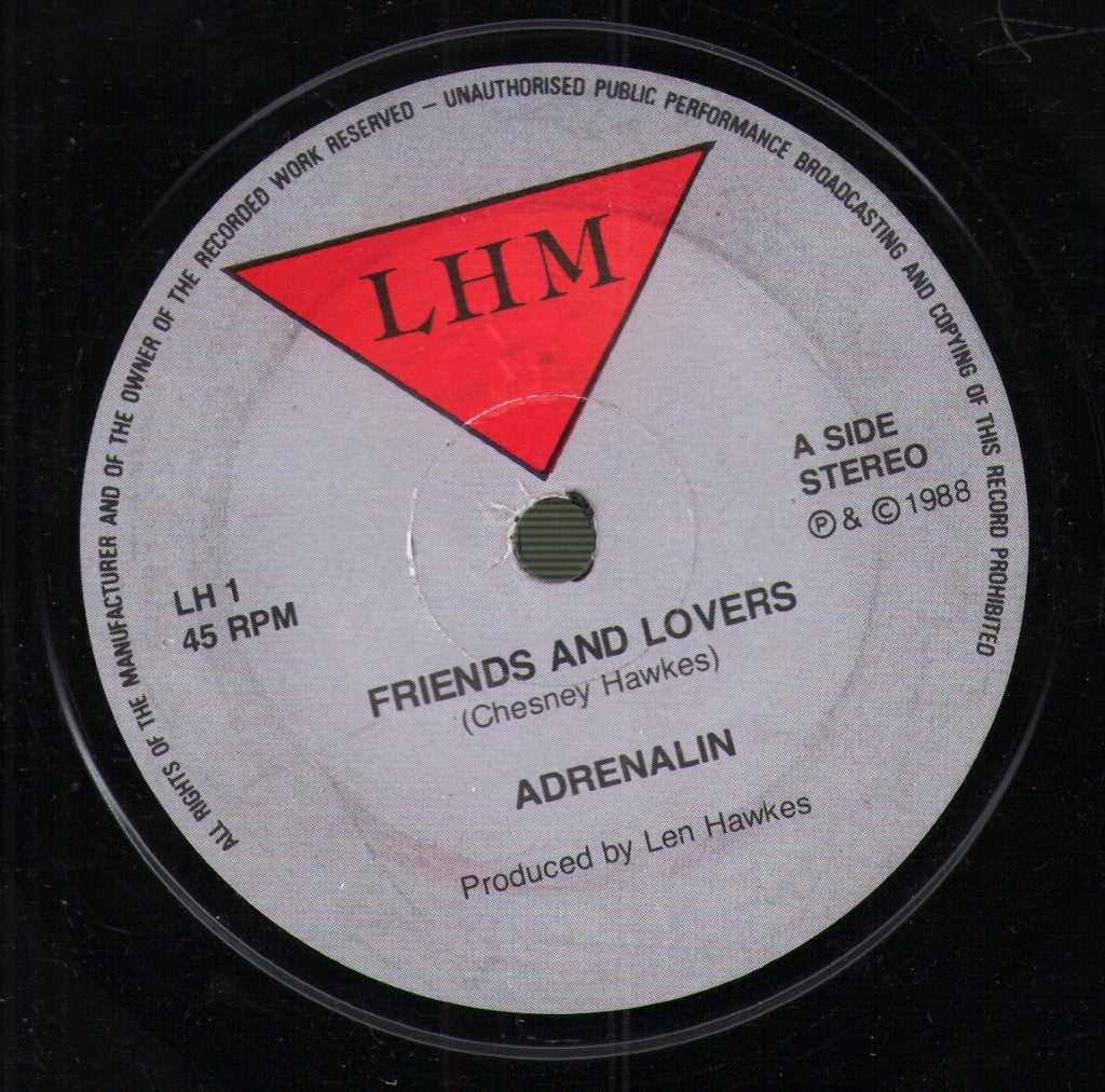 Adrenalin - Friends And Lovers / Too Hot - 7 Inch