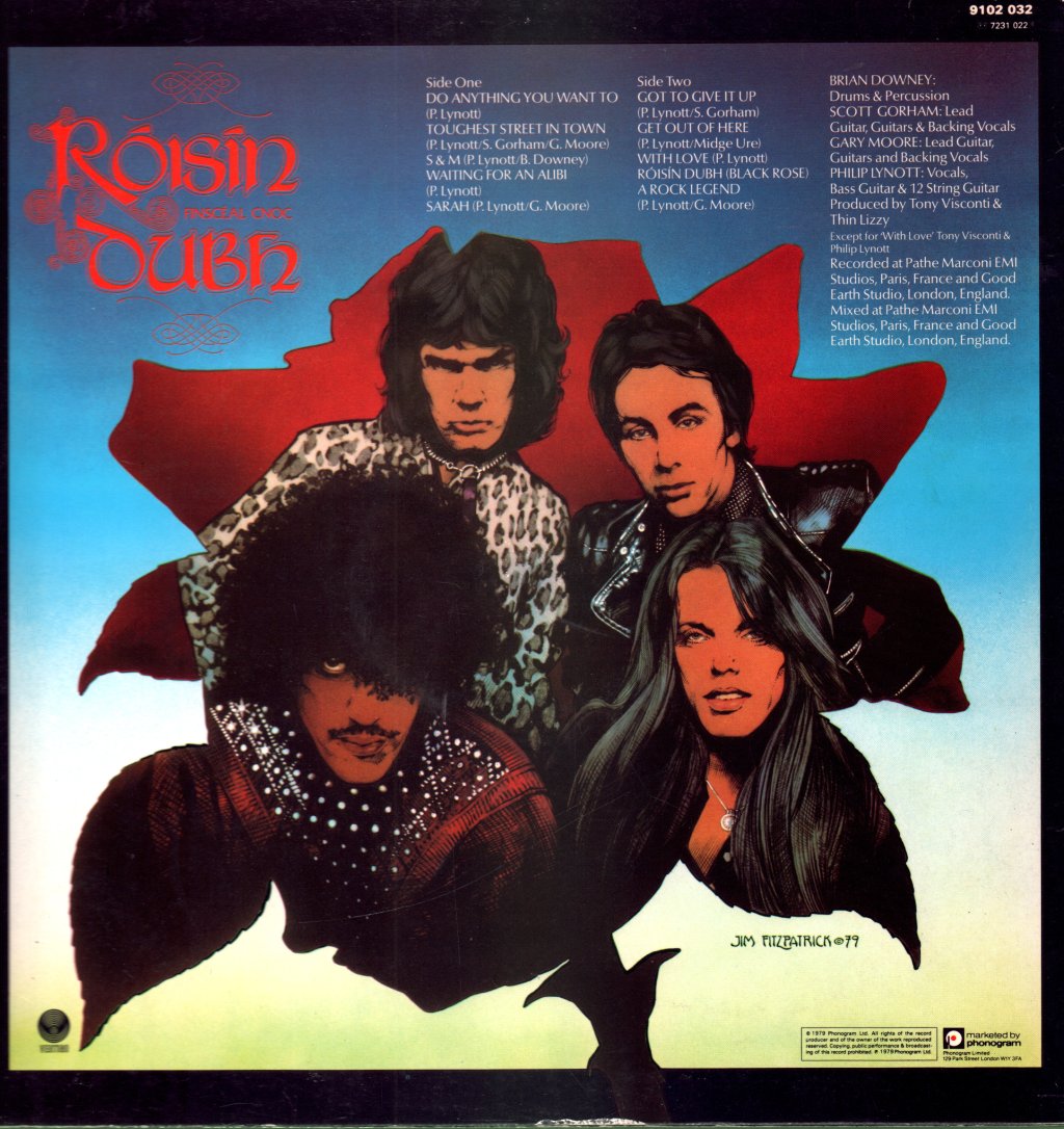 Thin Lizzy - Black Rose - Lp