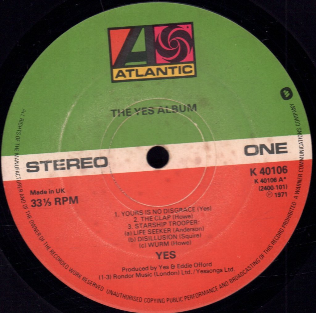 Yes - Yes Album - Lp