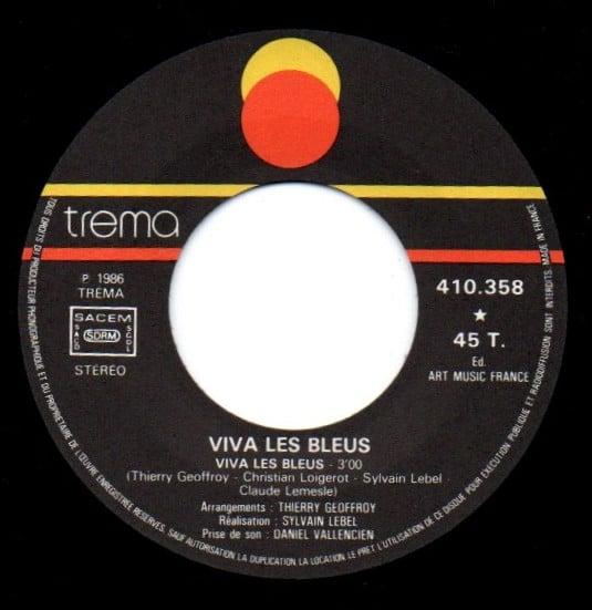 Viva Les Bleus - Viva Les Bleus - 7 Inch