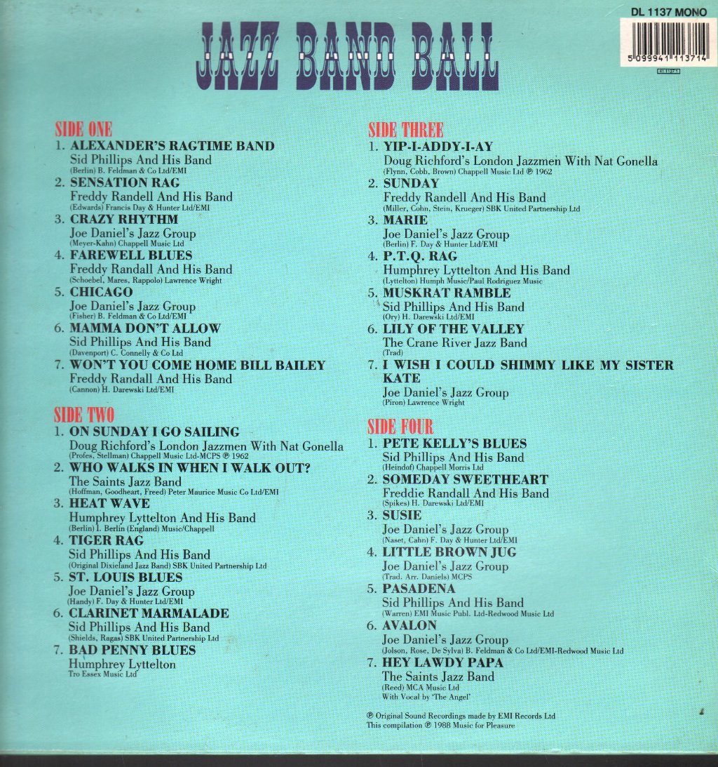 Jazz Band Ball - Jazz Band Ball - Double Lp