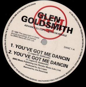 Glen Goldsmith - You've Got Me Dancin' - 12 Inch