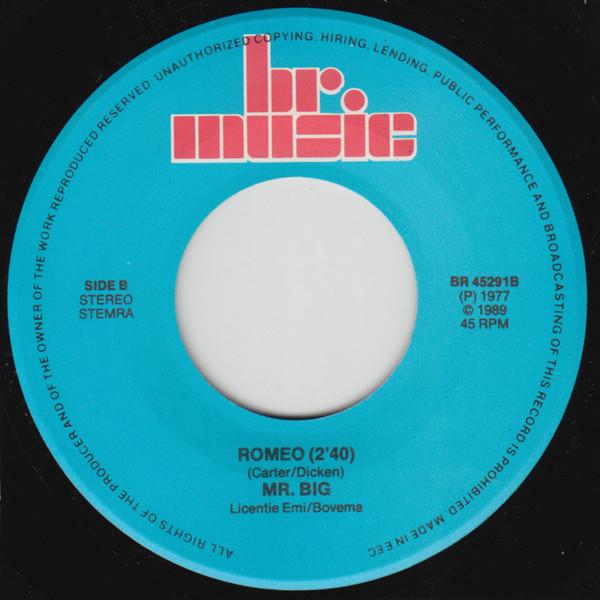 Maxine Nightingale / mr big - Right Back Where We Started From / Romeo - 7 Inch