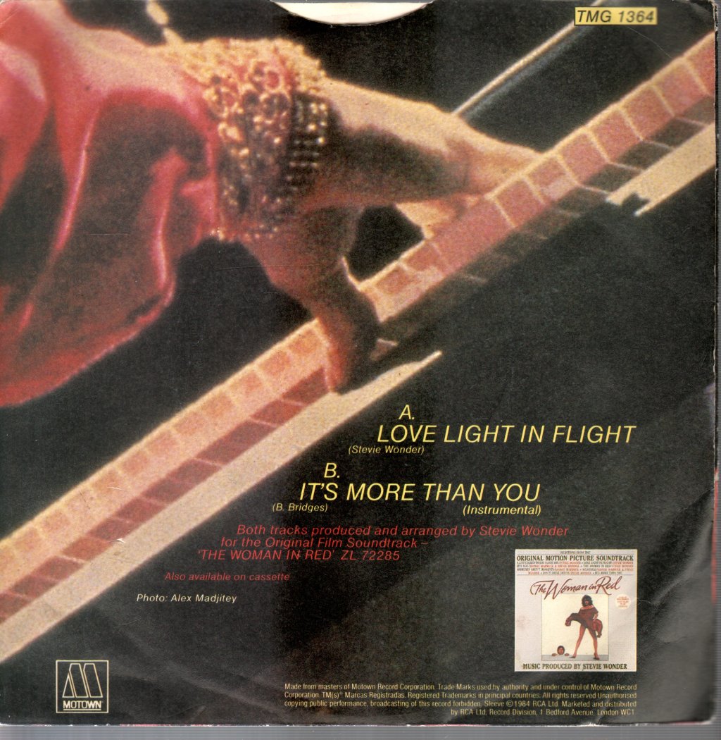 Stevie Wonder - Love Light In Flight - 7 Inch