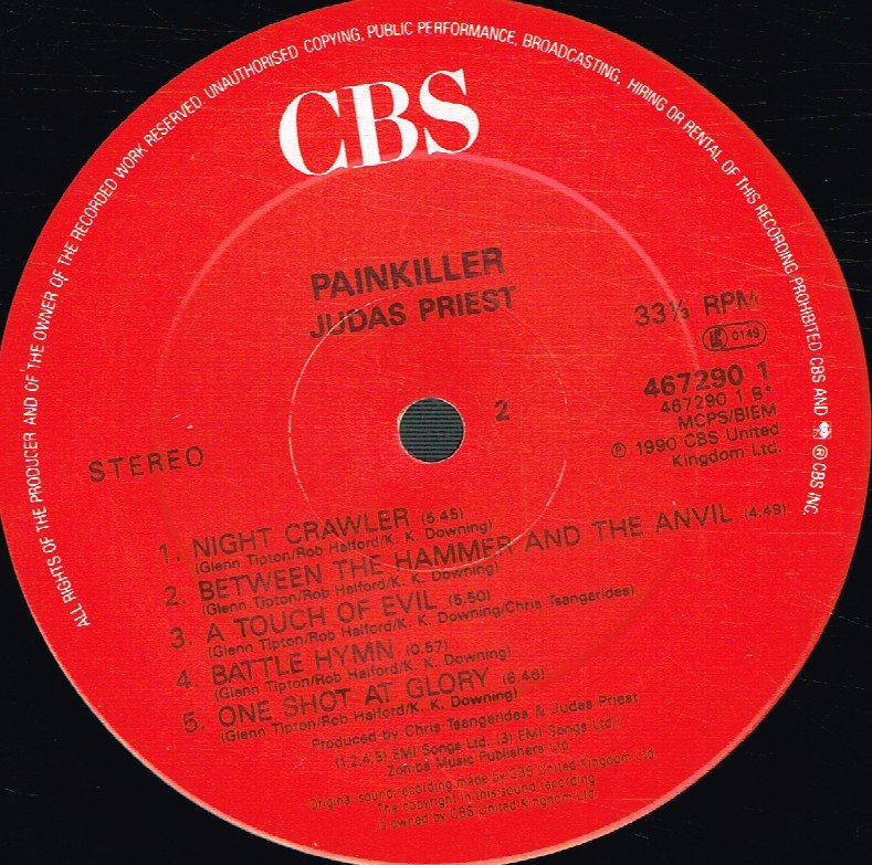 Judas Priest - Painkiller - Lp