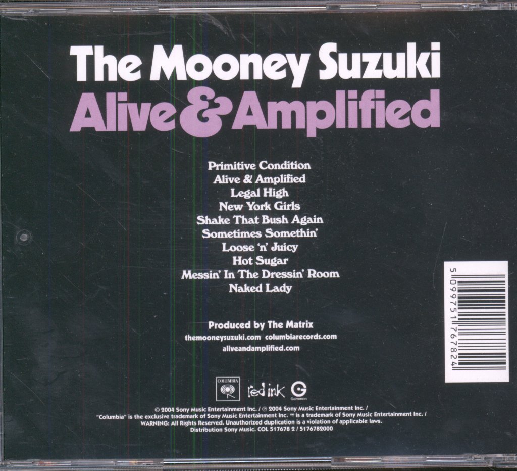 Mooney Suzuki - Alive & Amplified - Cd