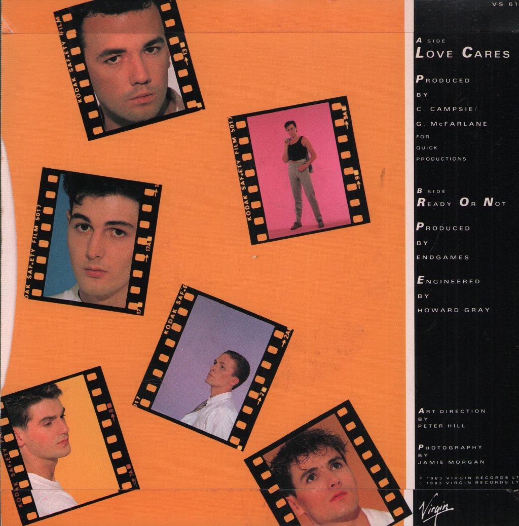 Endgames - Love Cares - 7 Inch