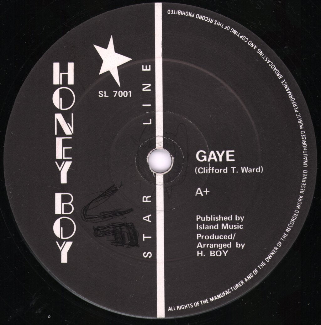 Honey Boy - Lonely / Gaye - 12 Inch