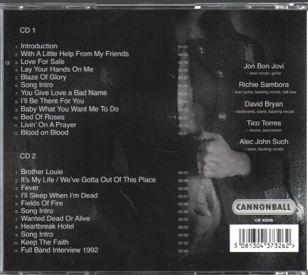 Bon Jovi - Intimate Faith - Double Cd