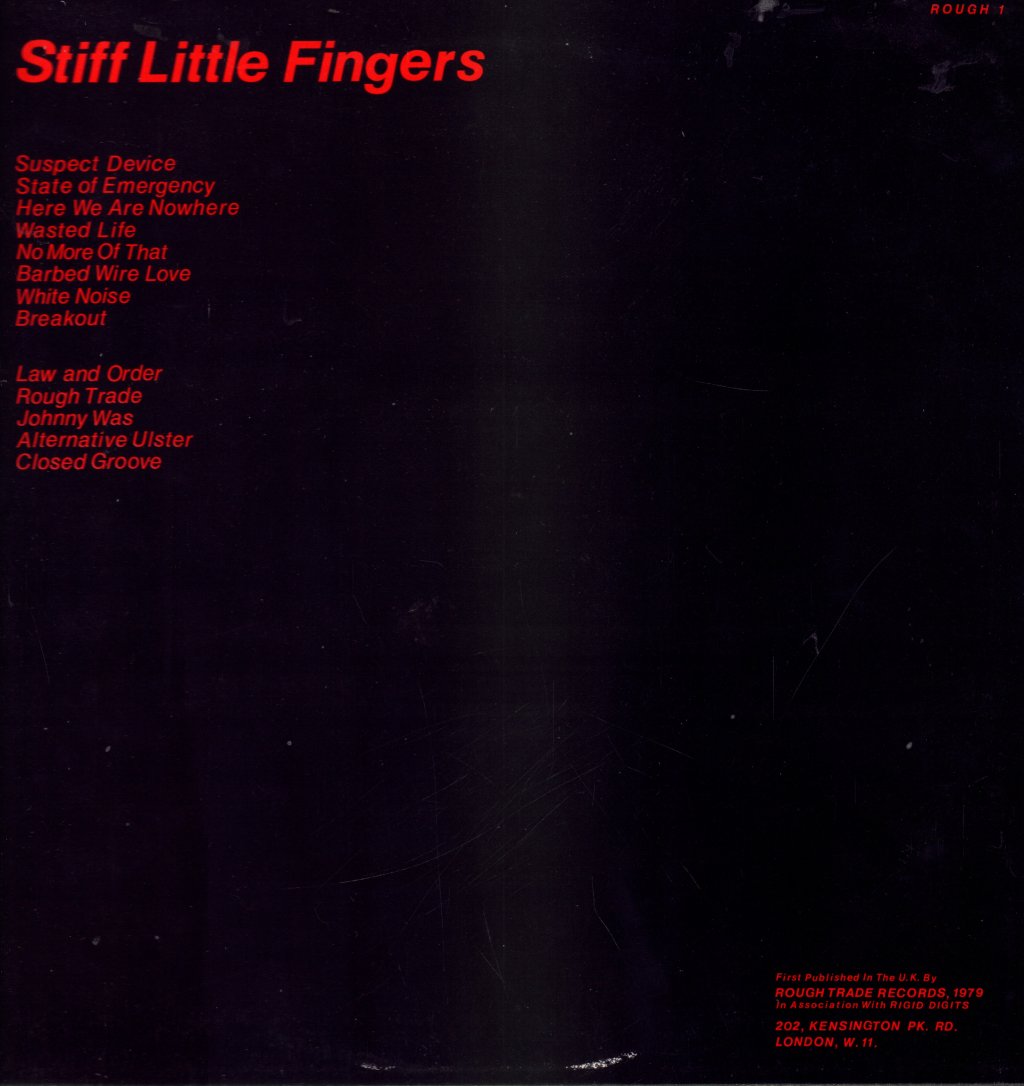 Stiff Little Fingers - Inflammable Material - Lp