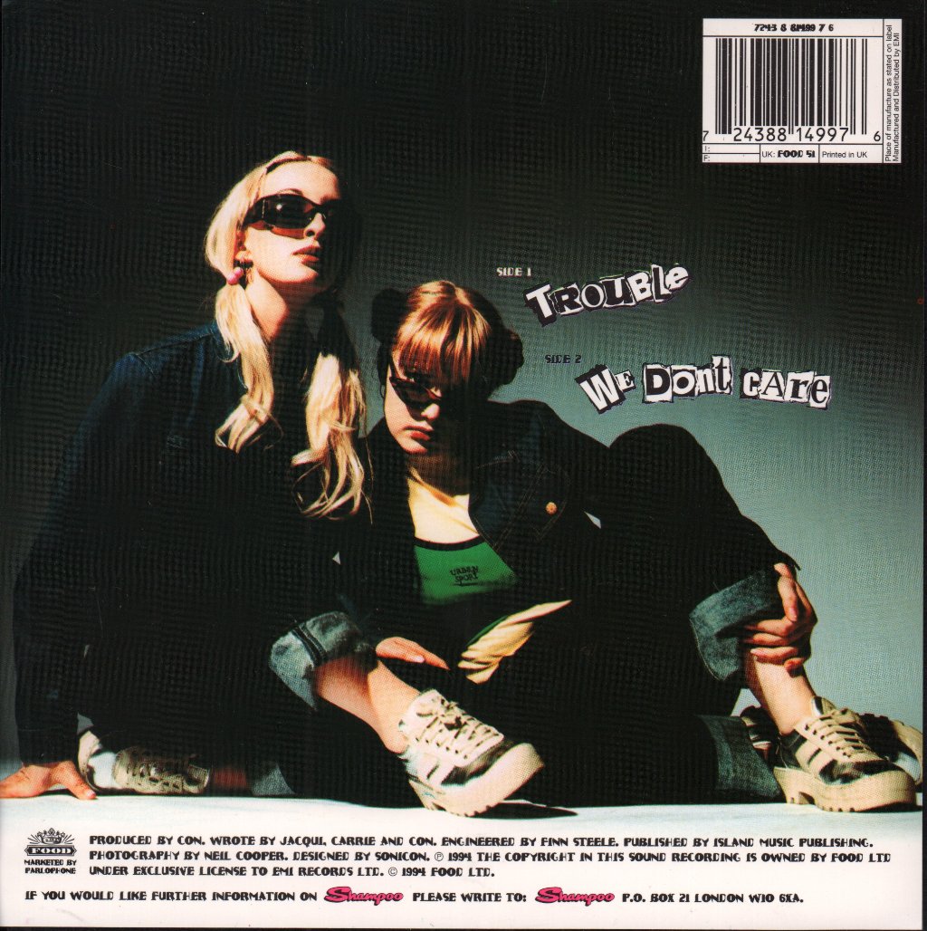Shampoo (Girl Band) - Trouble - 7 Inch