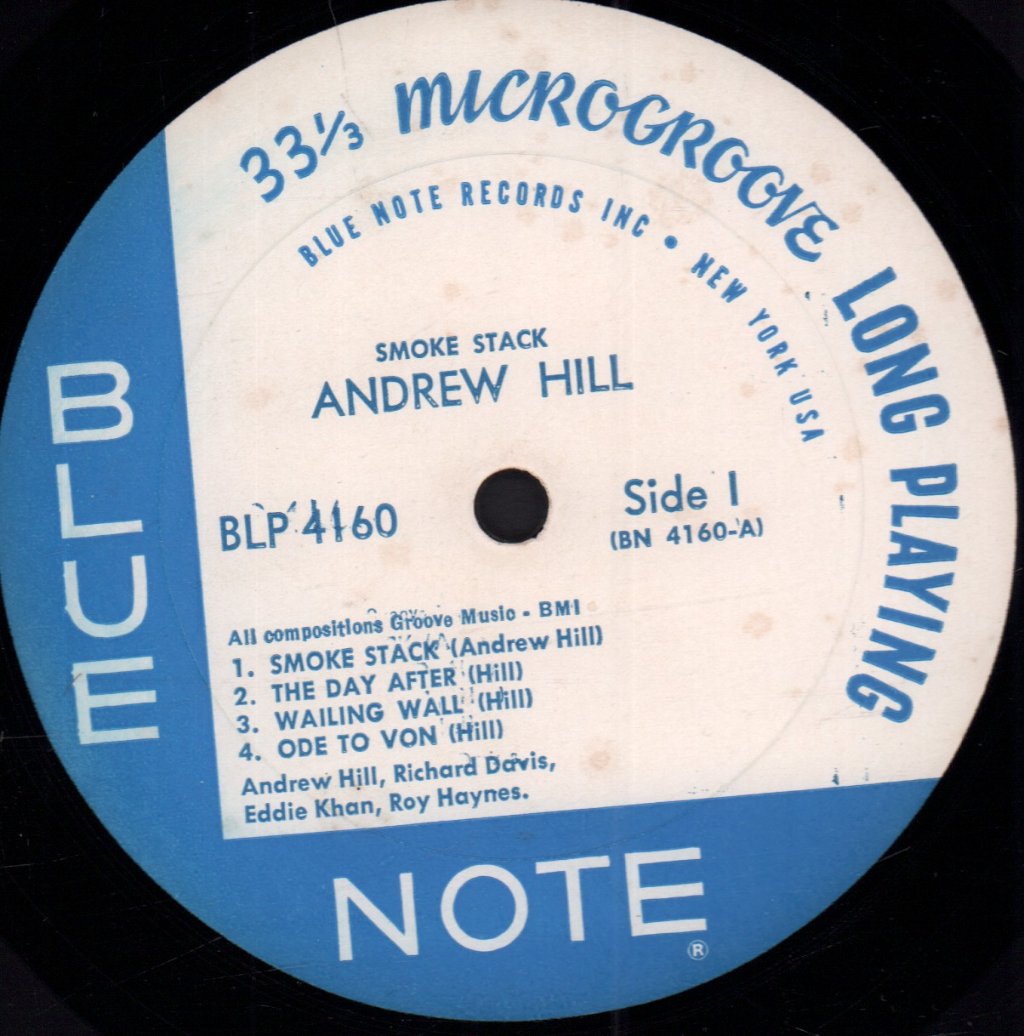 Andrew Hill - Smoke Stack - Lp