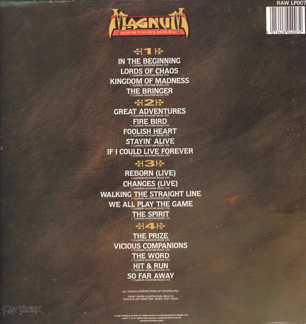 Magnum - Anthology - Double Lp