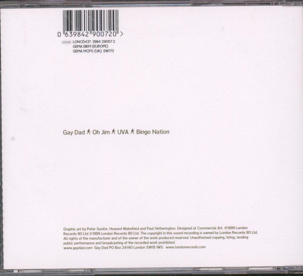 Gay Dad - Oh Jim - Cd