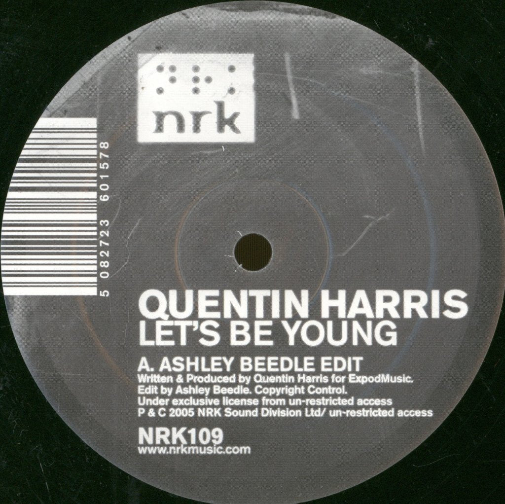 Quentin Harris - Let's Be Young (Pt.1) - 12 Inch