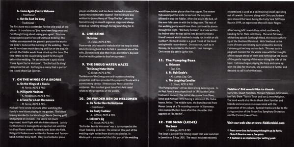 Fiddler's Bid - Da Farder Ben Da Welcomer - Cd