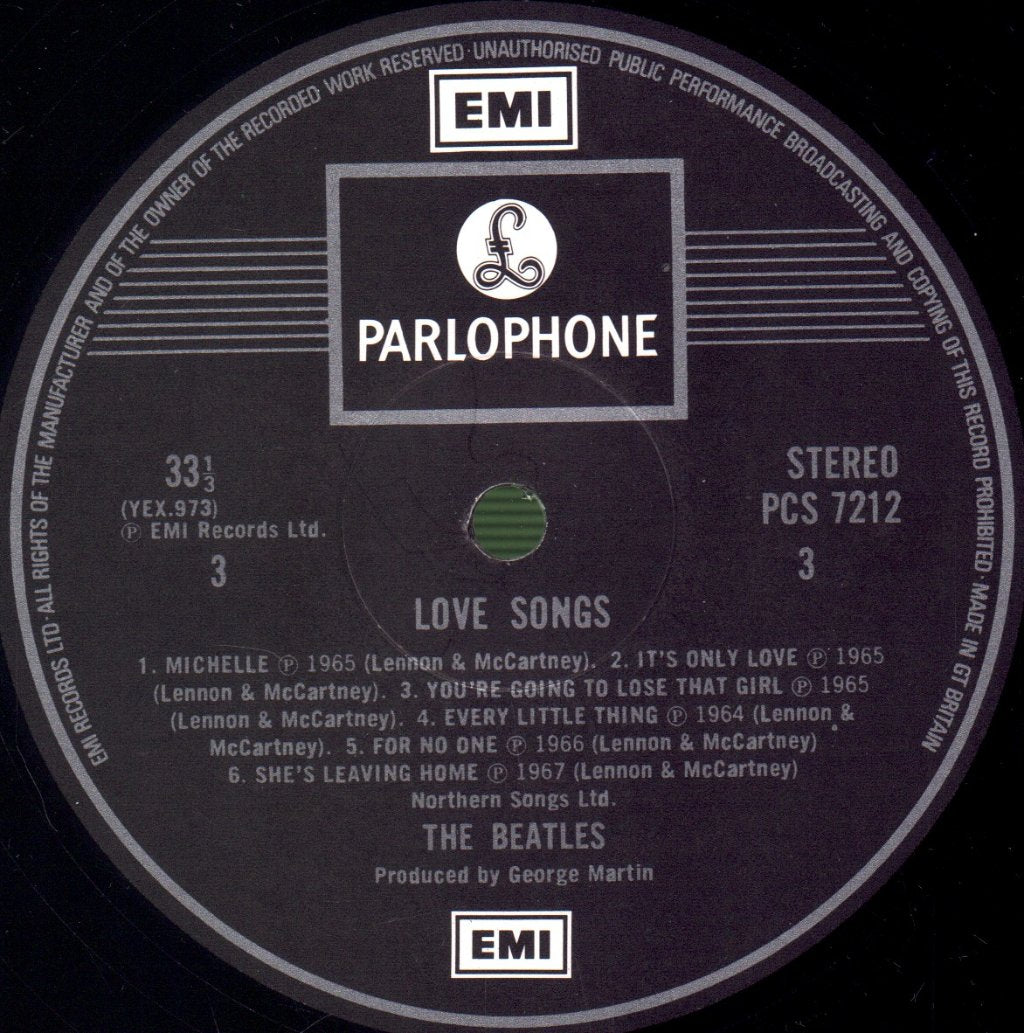 Beatles - Love Songs - Double Lp