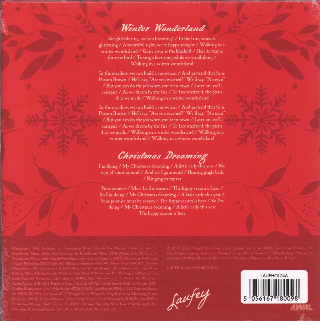 Laufey - A Very Laufey Holiday: The Winter Wonderland Edition - 7 Inch