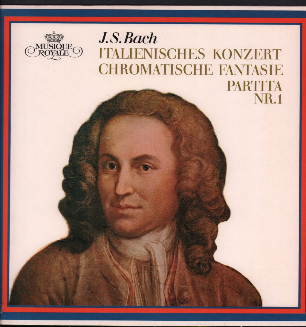 Ralph Kirkpatrick - J.S. Bach - Italienisches Konzert, Chromatische Fantasie / Partita Nr.1 - Lp