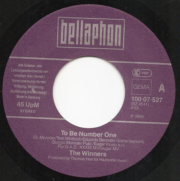 Winners - To Be Number One - 7 Inch