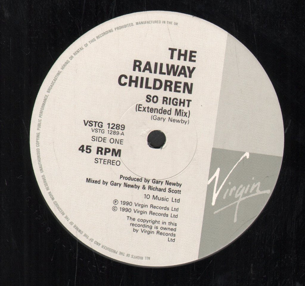 Railway Children - So Right - 12 Inch