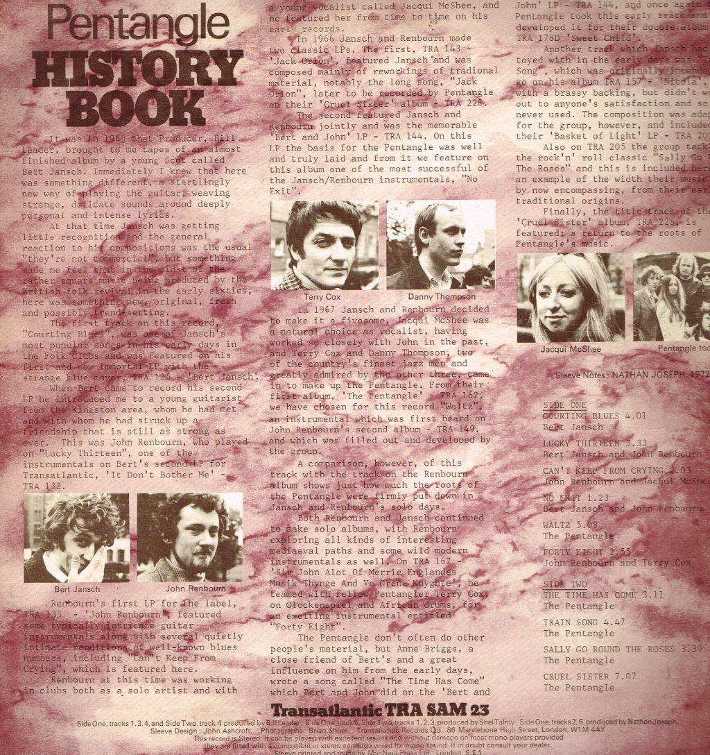 Pentangle - History Book - Lp