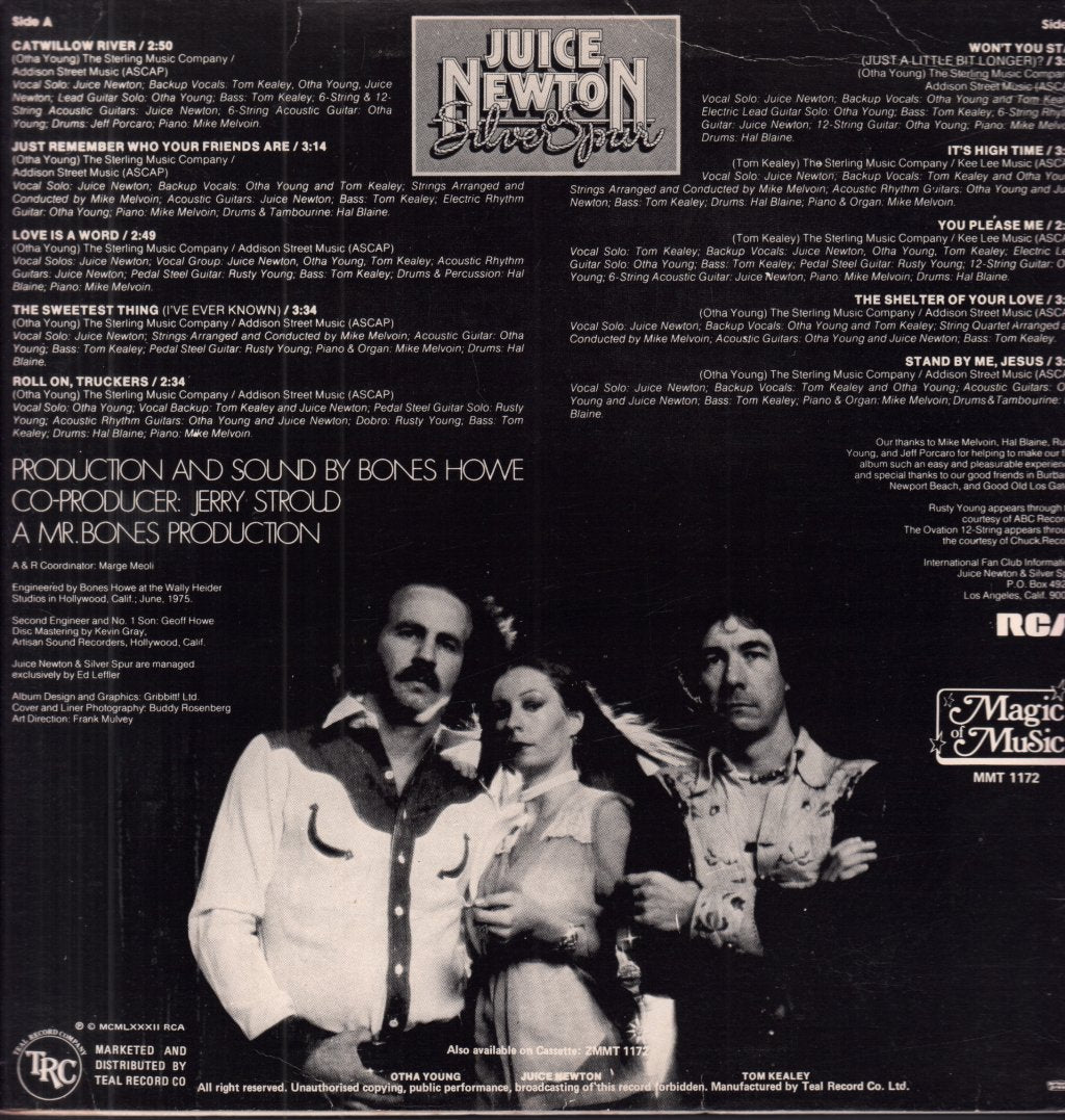 Juice Newton And Silver Spur - Juice Newton & Silver Spur - Lp