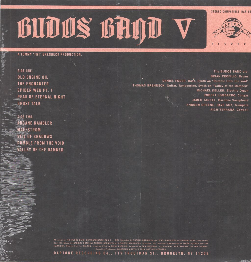 Budos Band - V - Lp