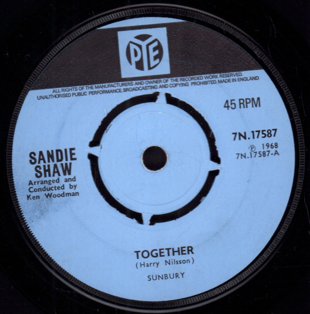 Sandie Shaw - Together - 7 Inch