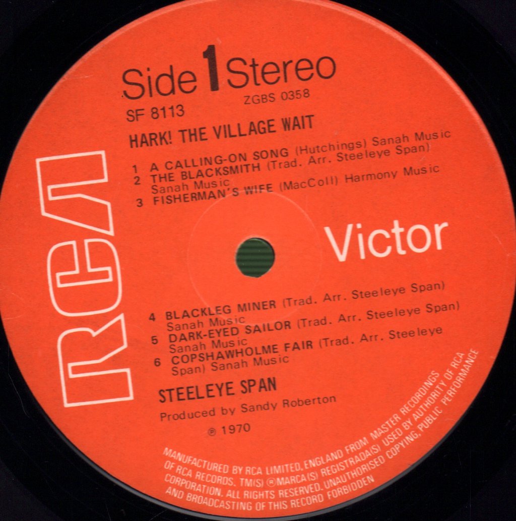 Steeleye Span - Hark The Village Wait - Lp