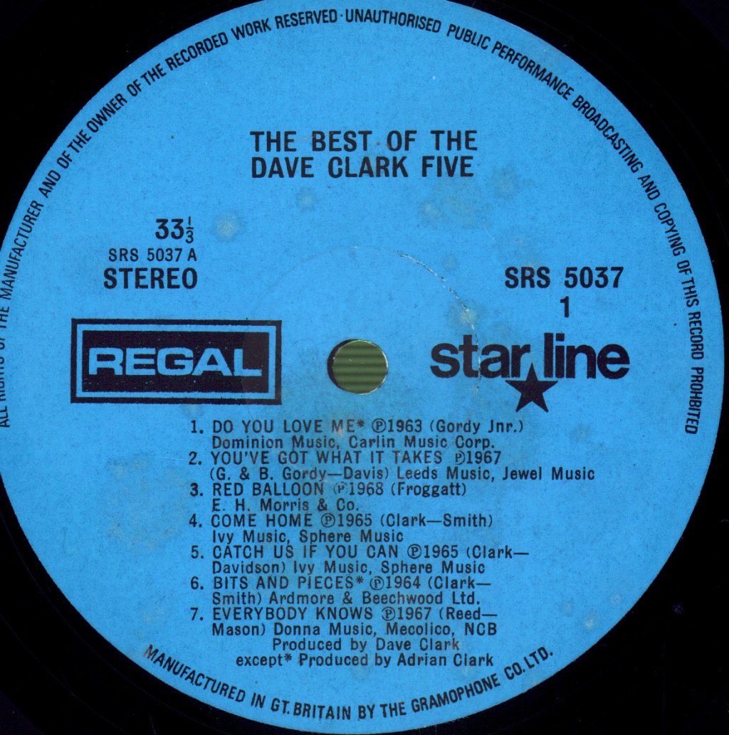 Dave Clark Five - Best Of - Lp