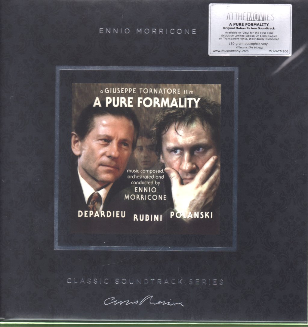 Ennio Morricone - A Pure Formality - Lp