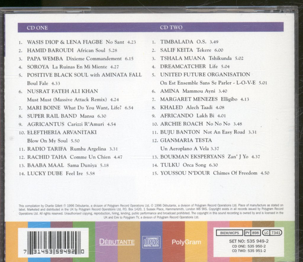 Various Artists - And The World's All Yours - Double Cd
