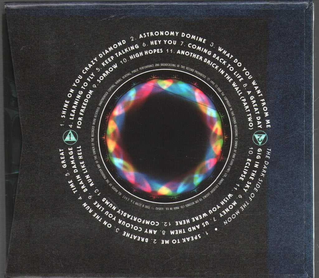 Pink Floyd - Pulse - Double Cd