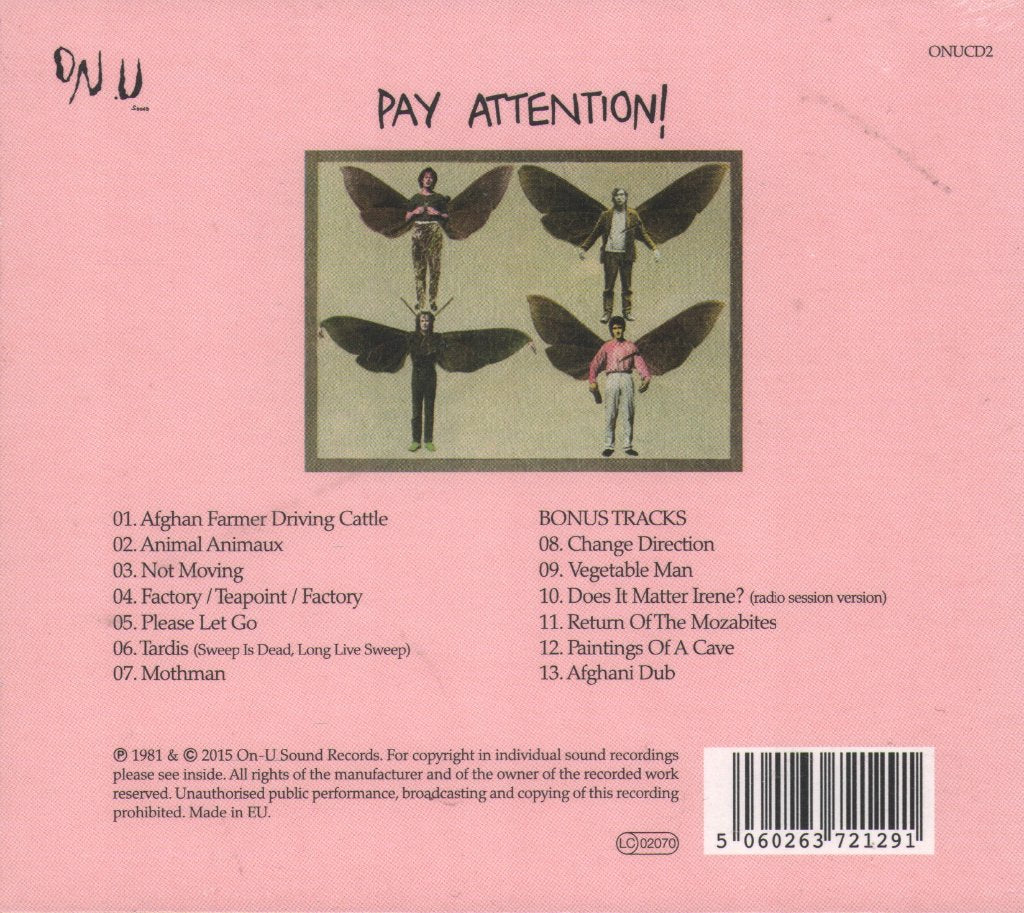 Mothmen - Pay Attention! - Cd