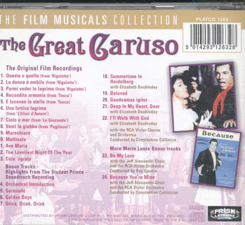 Various Artists - Great Caruso - Cd