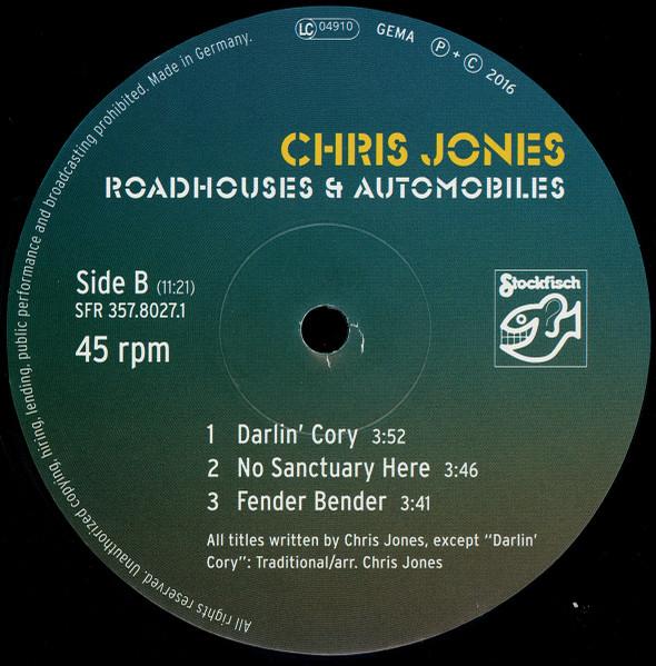 Chris Jones - Roadhouses & Automobiles - Double Lp