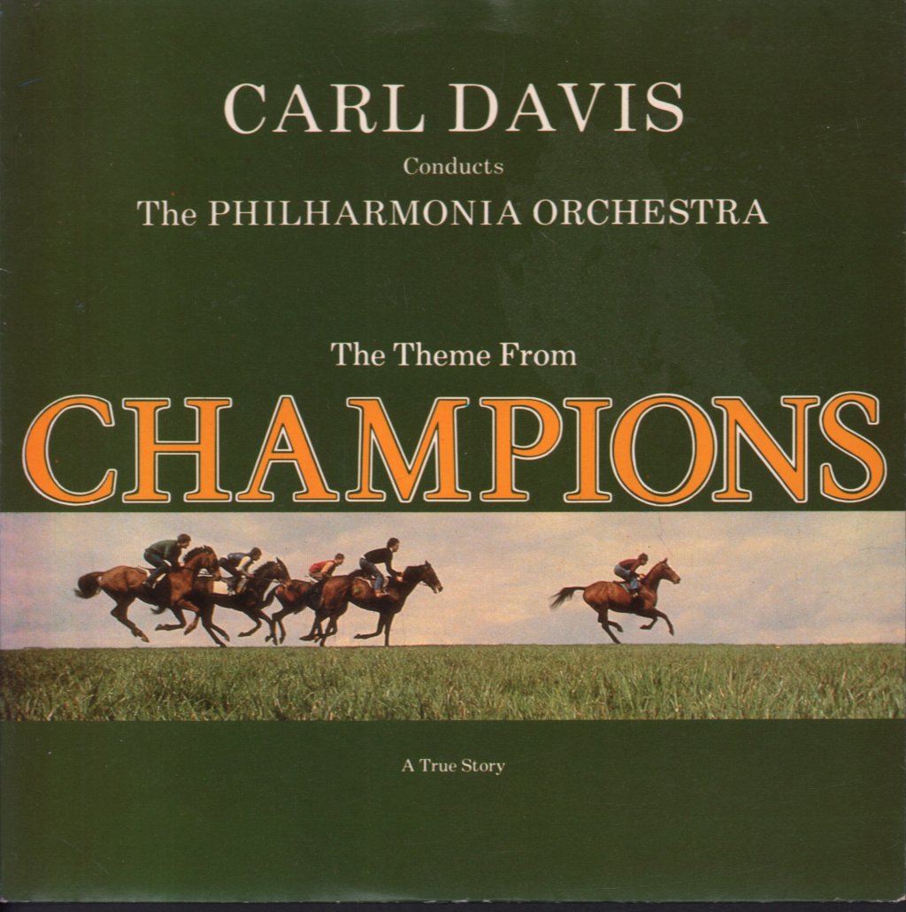 Carl Davis conducts The Philharmonia Orchestra - Champions Theme - 7 Inch