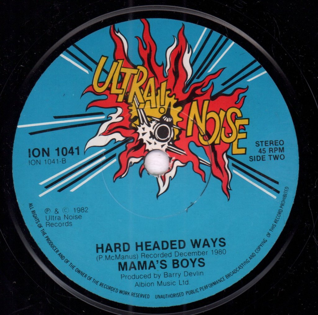 Mama's Boys - Needle In The Groove - 7 Inch