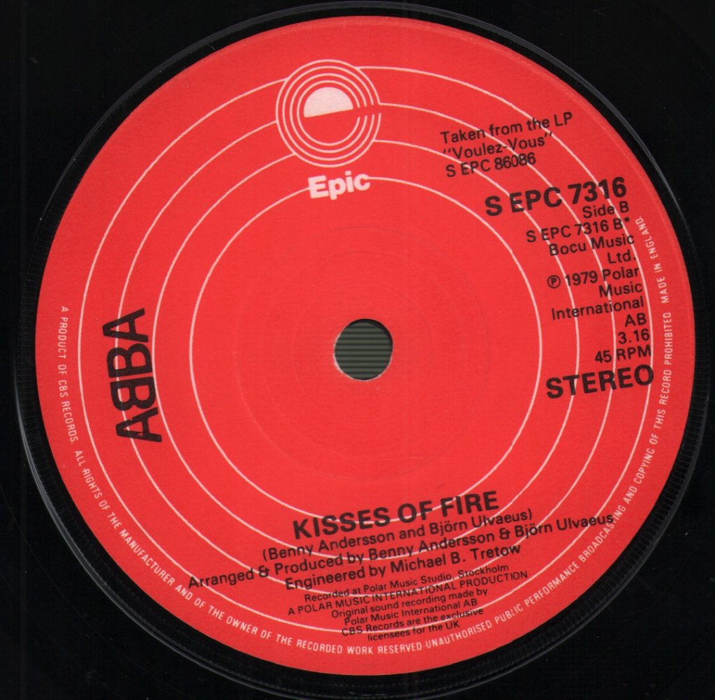 ABBA - Does Your Mother Know - 7 Inch