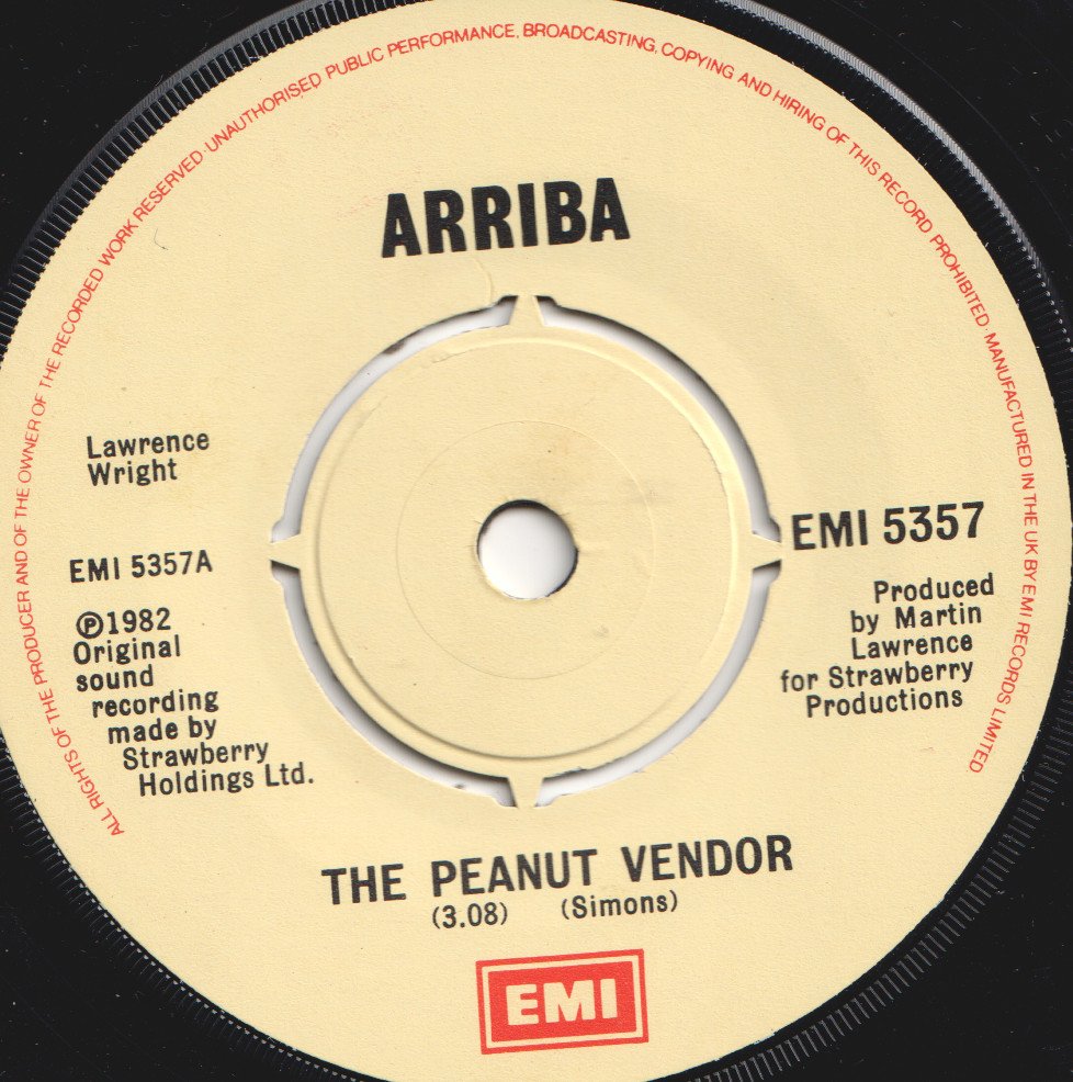 Arriba - Peanut Vendor - 7 Inch