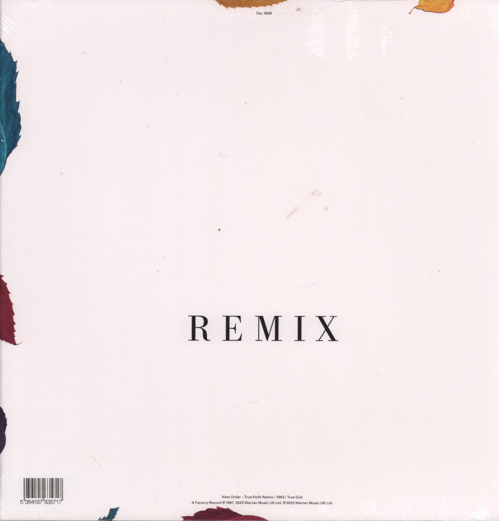 New Order - True Faith Remix - 12 Inch