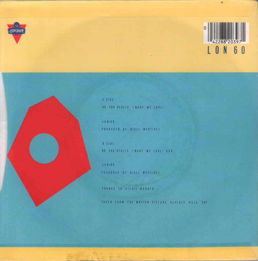 Junior - Do You Really Want My Love - 7 Inch