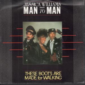 Jessica Williams Meets Man To Man - These Boots Are Made For Walking - 7 Inch