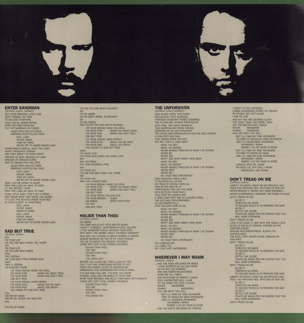 Metallica - Metallica - Double Lp