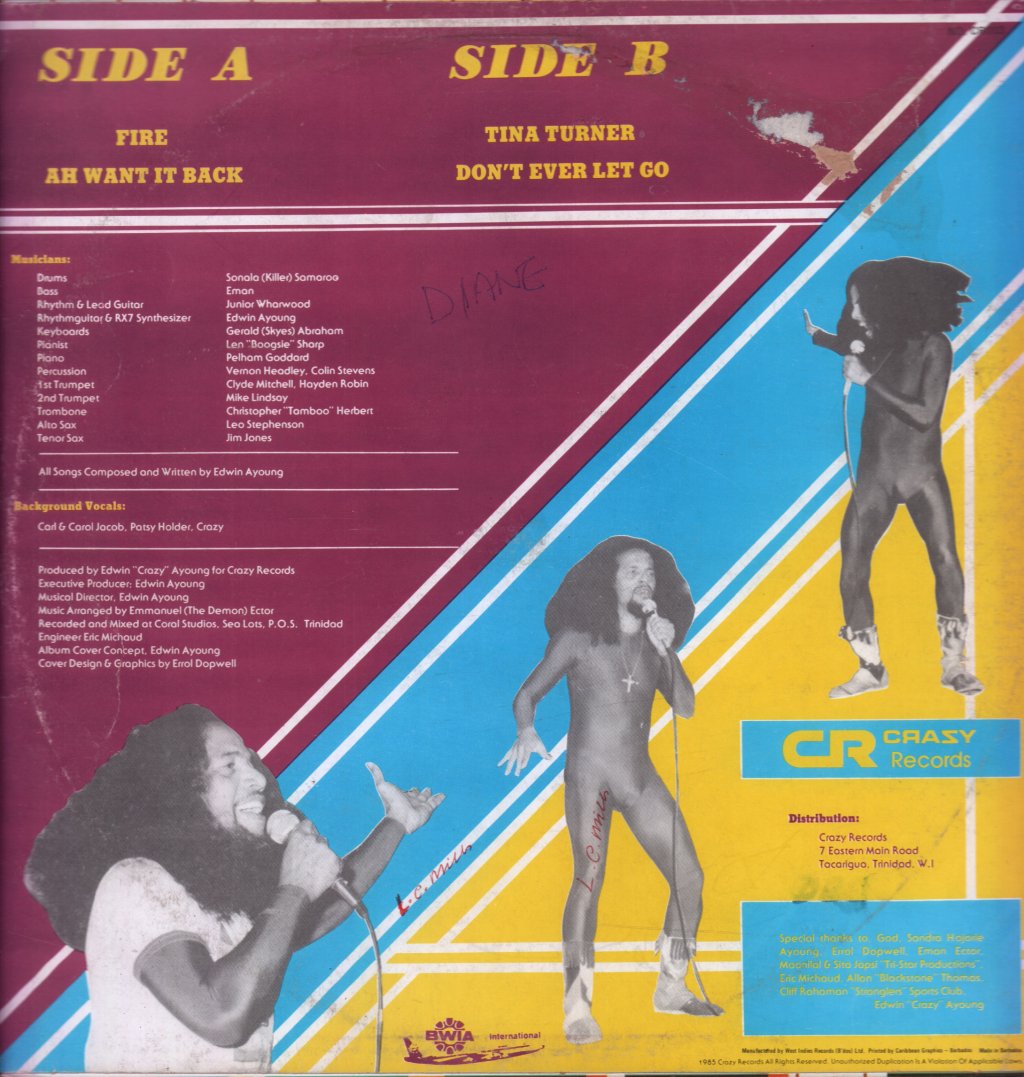 Crazy - Fire - 12 Inch