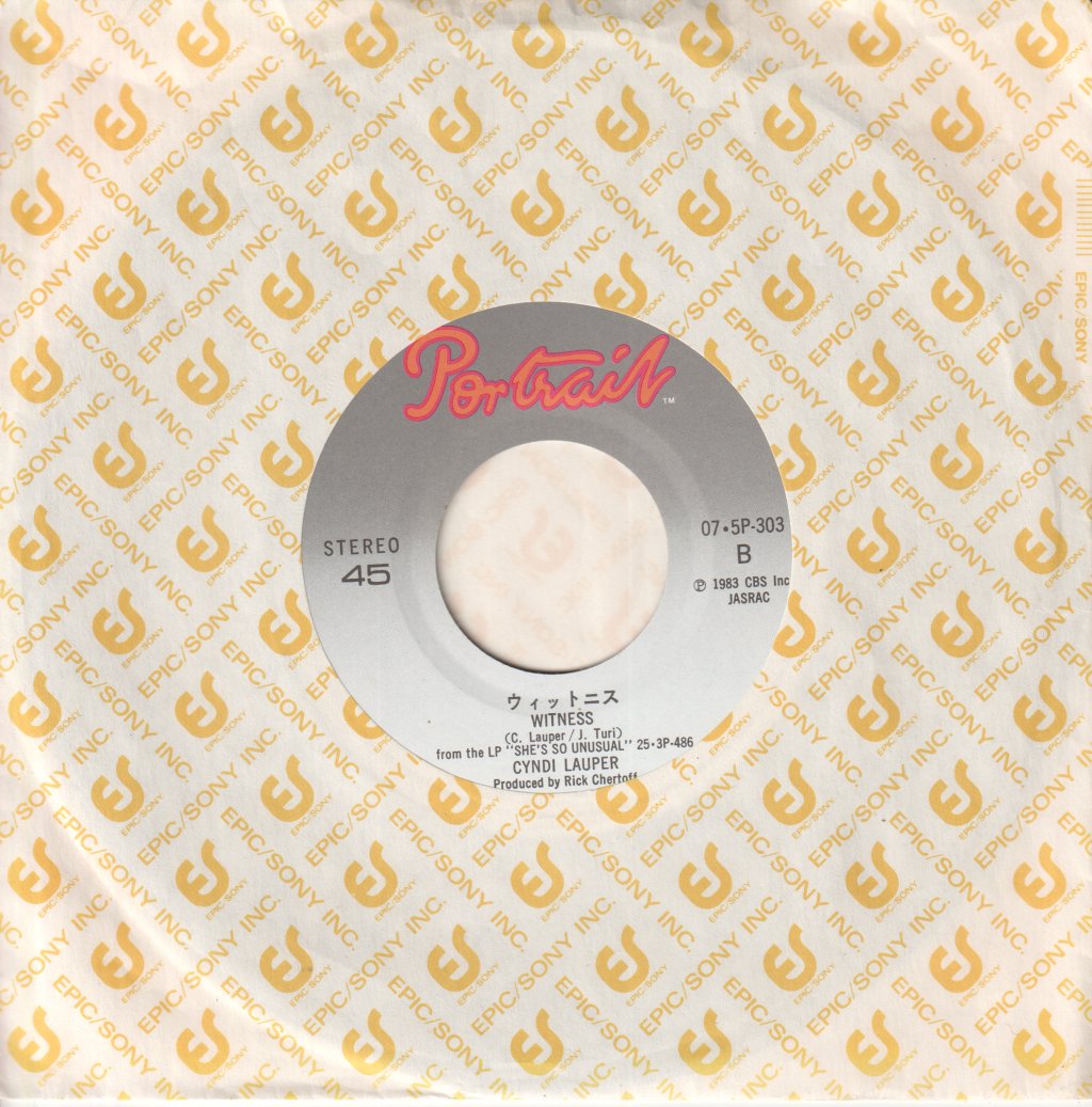 Cyndi Lauper - She Bop - 7 Inch