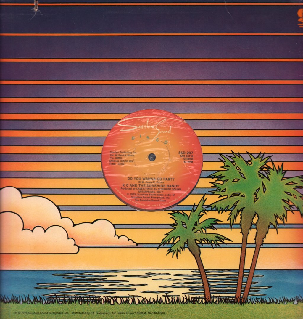 KC And The Sunshine Band - Do You Wanna Go Party - 12 Inch